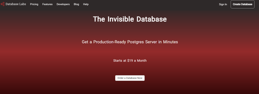 Database Labs Screenshot 1