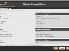 DatabasePerformanceAnalyzer-Register