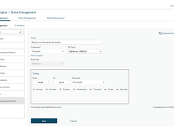 Determine what types of activities can be deployed, where and when