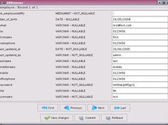 Modify record without writing SQL