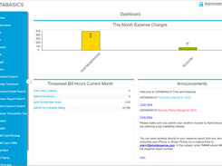 Time & Expense Admin View