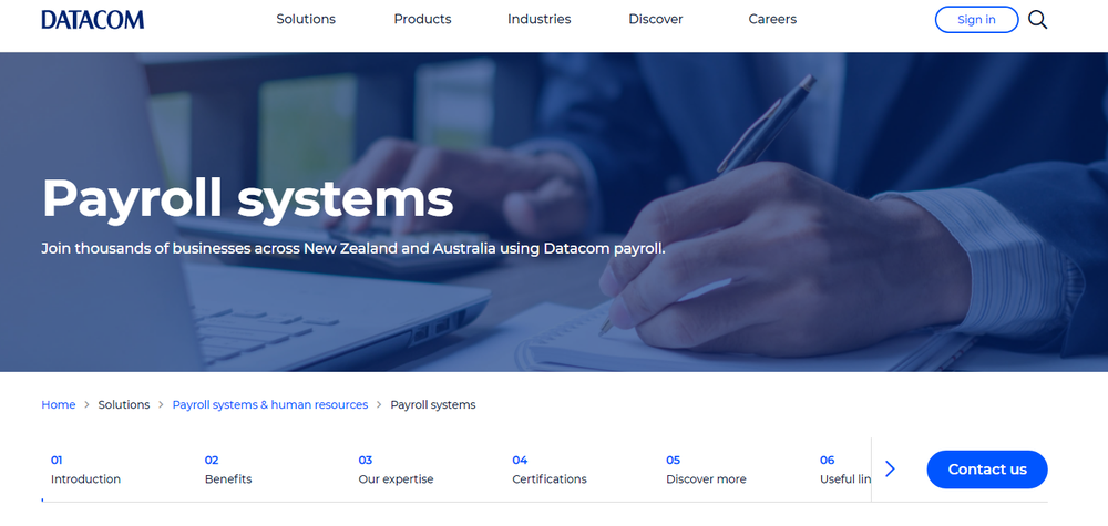 Datacom Datapay Screenshot 1