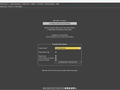 DataExtract Main Screen