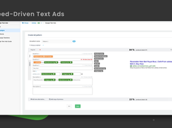 Feed-driven text ads