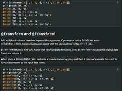 DataFramesMeta.jl Screenshot 1