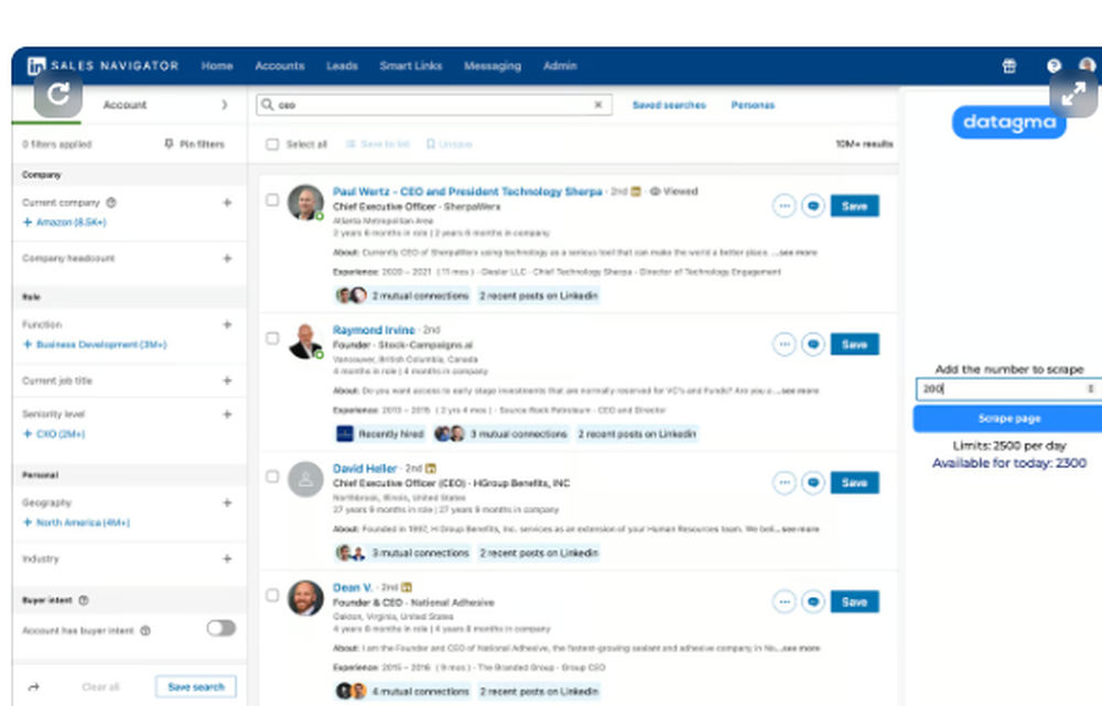 Datagma Screenshot 1