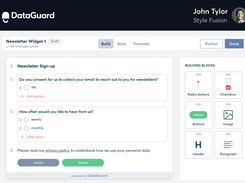 DataGuard Consent and Preference Management