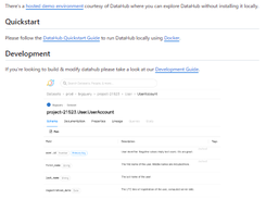 DataHub Screenshot 1
