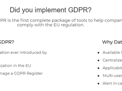 DataKlas GDPR Screenshot 1