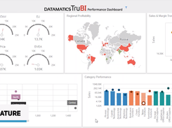 Datamatics BI Tool Dashboard Screenshot