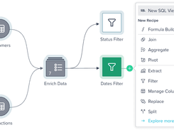 Prepare your data. Clean and enrich your data in an easy to understand, but extremely powerful, canvas interface. Materialize your results in Snowflake for downstream consumption and sharing.