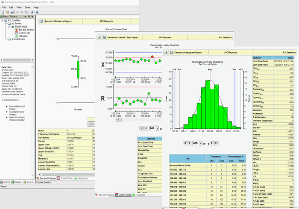 DataMetrics Screenshot 1
