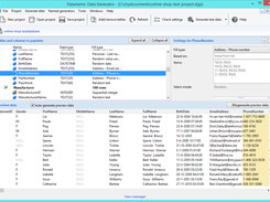 Datanamic Data Generator Screenshot 1