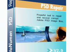 DataNumen PSD Repair Screenshot 1