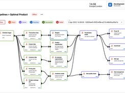 Drag drop data pipelines