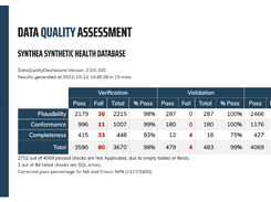 DataQualityDashboard Screenshot 1
