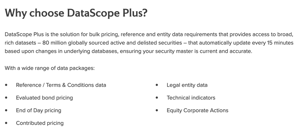 DataScope Plus Screenshot 1