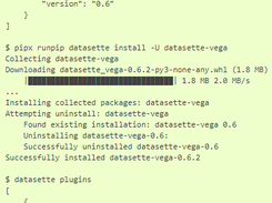 Datasette Screenshot 2