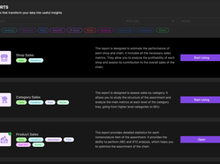 Ready-made reports (30 pieces)