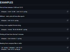 dategrep Screenshot 1