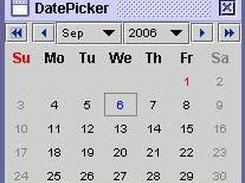 Date Picker Main Screen