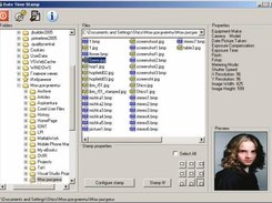 Main screen of program