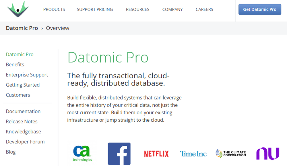 Datomic Screenshot 1