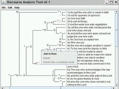 Link nodes can be joined to propositions or other links