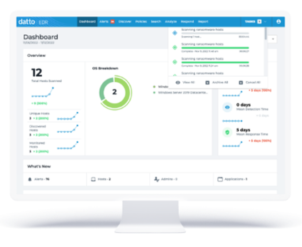 Datto EDR Screenshot 1