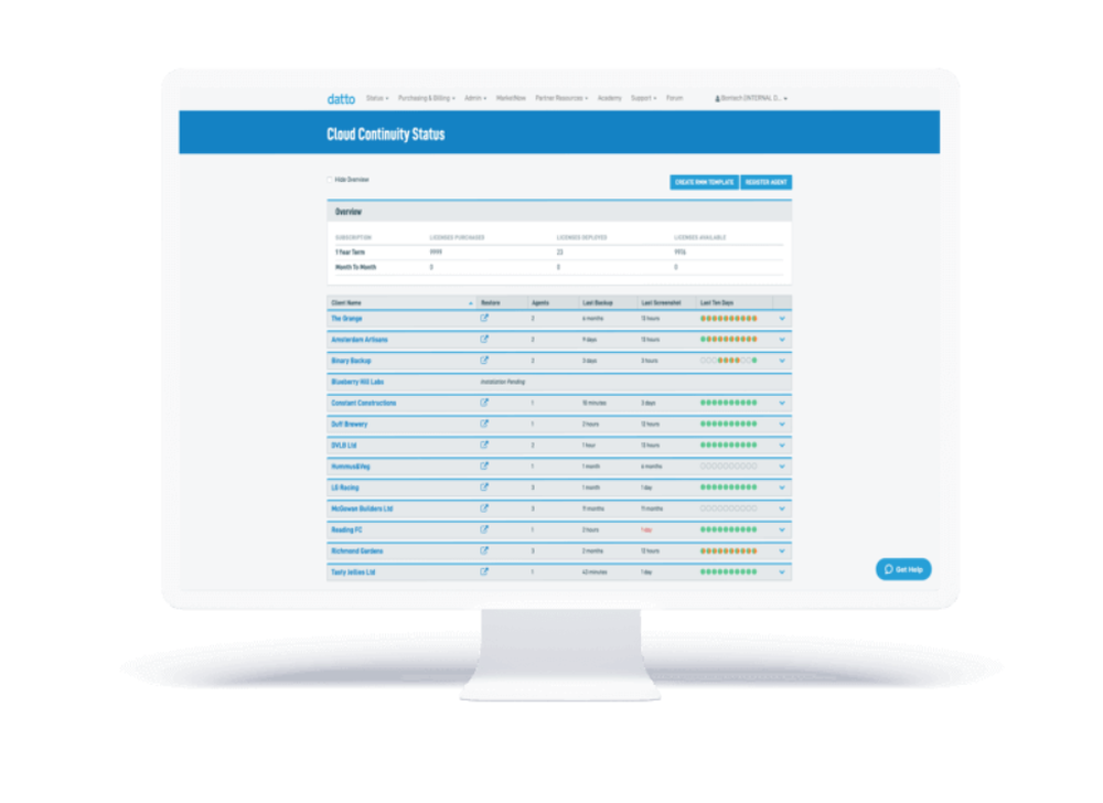 Datto Unified Backup Screenshot 1