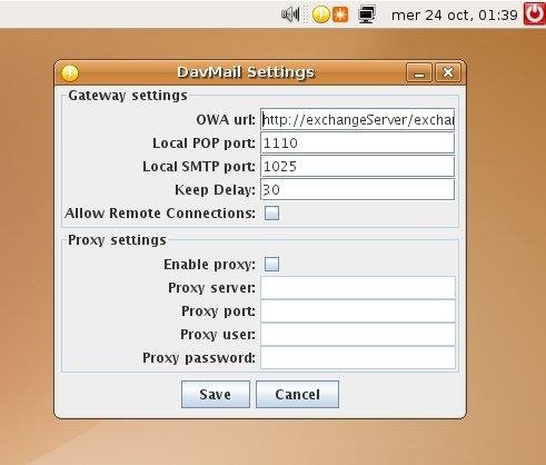 SCARICA MAIL IMAP