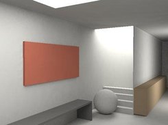 New indoor scene without direct light. Only photons+IC.