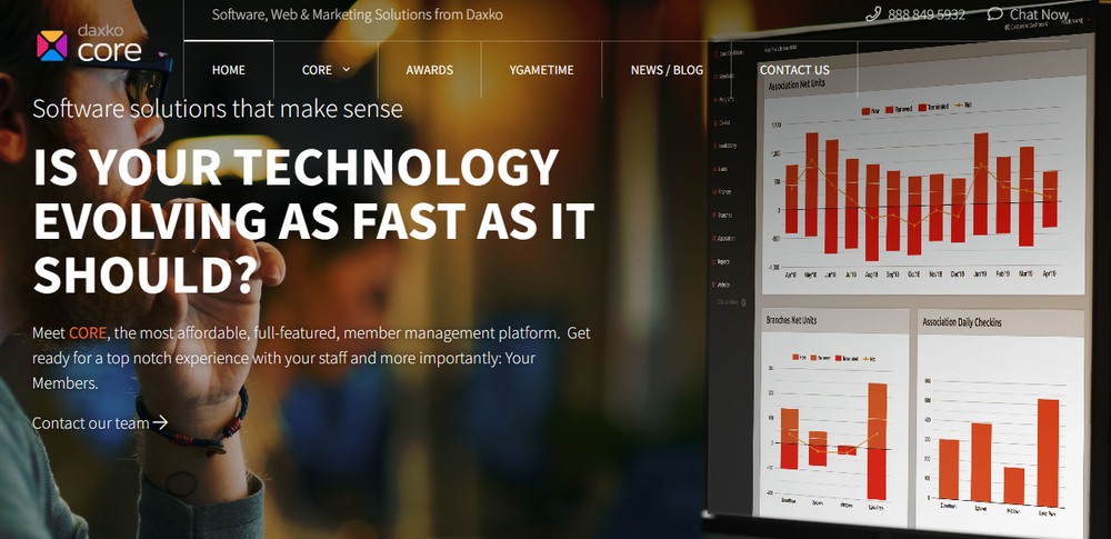 Daxko CORE Screenshot 1
