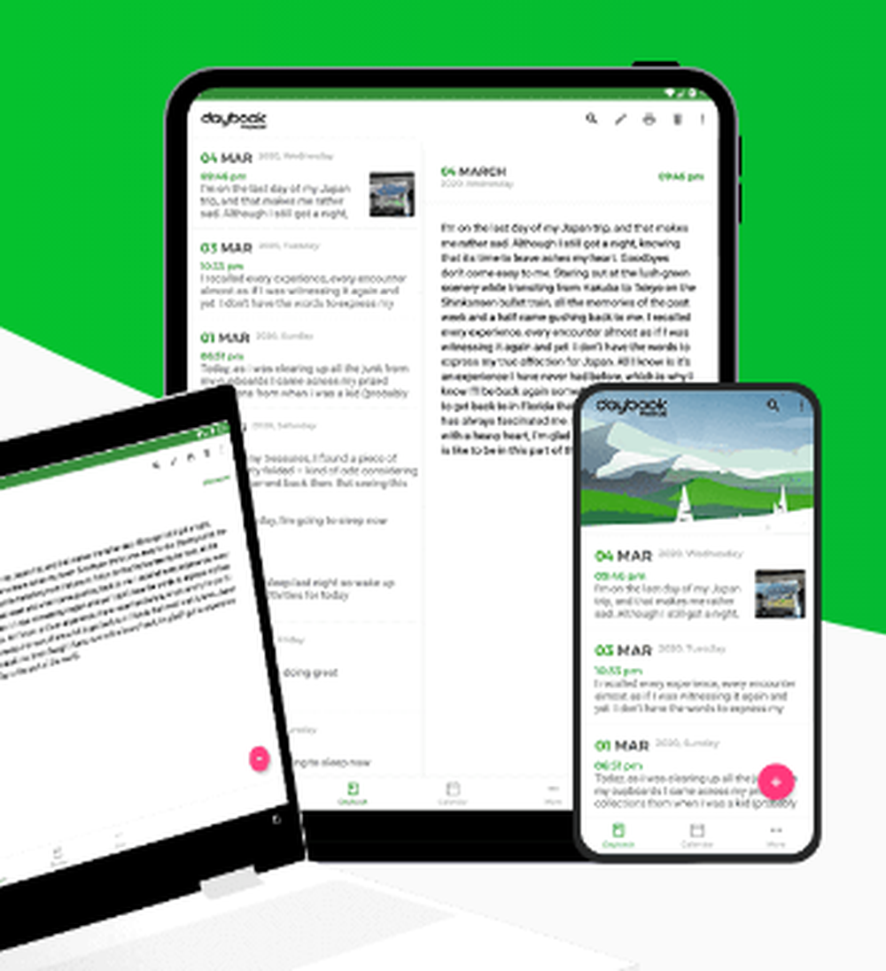 Daybook Screenshot 1