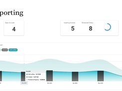 Track your expenses with the reporting view