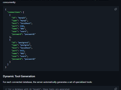 DB MCP Server Screenshot 1