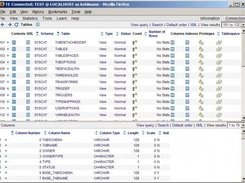 Catalog Table Page