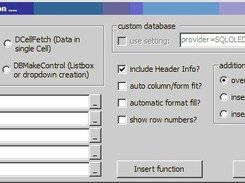 DBfunctions: inserting a DBListFetch function