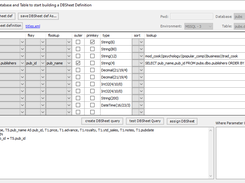 DB Sheets Definition