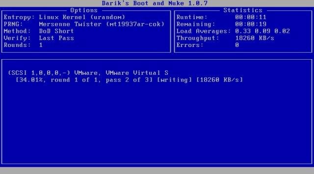 Darik S Boot And Nuke Download Sourceforge Net