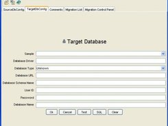 Define Target Database for Migration