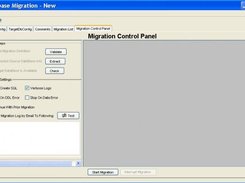 Migration Control Panel - Press Start