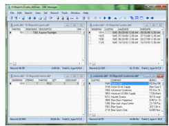 DBF Manager Screenshot 1