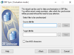 DBF Sync Screenshot 1