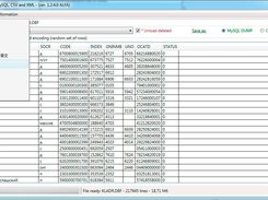 DBF/dBASE в MySQL, CSV, XML Screenshot 1