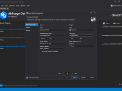 dbForge Data Compare for MySQL Screenshot 1