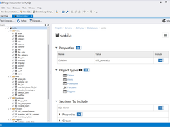 dbForge Documenter for MySQL Screenshot 1