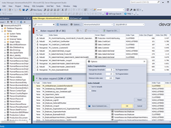 dbForge Index Manager Screenshot 1