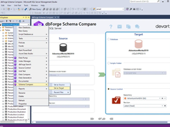 dbForge Schema Compare for SQL Server Screenshot 1