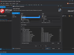 dbForge Schema Compare for Oracle Screenshot 1